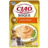 INABA Cat Ciao Bisque – doplnkové krmivo pre mačky s príchuťou kuraciny, 40 g