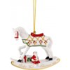 Villeroy & Boch Závesná ozdoba, koník 2025 Christmas Classics