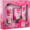 Rose of Bulgaria telový balzam s ružovou vodou 330 ml + toaletné mydlo s ružou 100 g + krém na ruky s ružovou vodou 75 ml, pre ženy