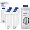AquaFloow filter vody pre kávovar Delonghi 6x + odvápňovač pre kávovar 0,5