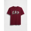 GAP Children's T-shirt with logo Boys tmavočervená