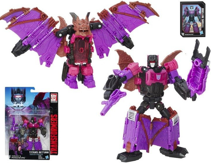 Hasbro Transformers Vorath Mindwipe Titans fialovo-čierny