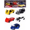 Autíčka Youngster 5 Pieces Giftpack Majorette kovové dĺžka 7,5 cm sada 5 druhov v darčekovom balení