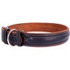 COLLAR Kožený obojok Soft, 27-36cm/15mm, čierno-hnedá