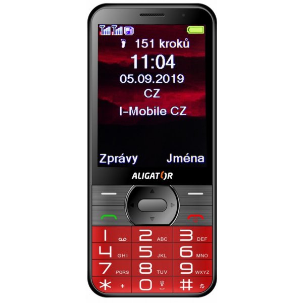 Aligator A900 GPS Senior - mobilné telefóny pre seniorov