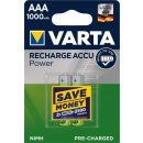 Nabíjacia batéria Varta Rechargeable AAA 1000mAh 2ks 5703301402