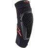 chrániče kolen BIONIC FLEX, ALPINESTARS (černá/červená, pár, vel. L/XL)