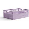 Made Crate Skladacia prepravka maxi Made Crate - lilac