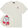 RIPNDIP - Tričko Lord Santa Pocket Tee Bone Veľkosť: M