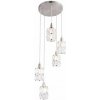 GLOBO 15760-5 WOLLI závesné svietidlo moderné/dizajnové 5xE14 40W IP20 nikel
