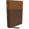 Nkjv, Matthew Henry Daily Devotional Bible, Leathersoft, Brown, Red Letter, Comfort Print: 366 Daily Devotions by Matthew Henry (Thomas Nelson)