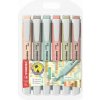Zvýrazňovač, sada, 1 4 mm, STABILO Swing cool NatureCOLORS, 6 rôznych farieb