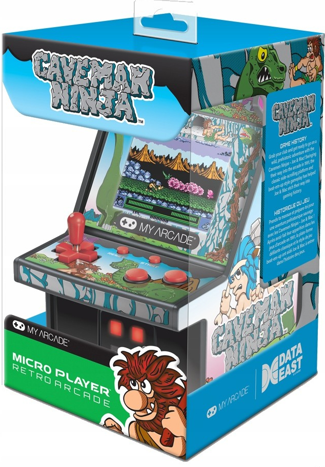 My Arcade Caveman Ninja Micro Player