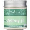 Saloos Green Clay telová a pleťová maska 100% French 140 g Objem: 140 g 140 g