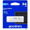 Goodram USB flash disk, USB 2.0, 64GB, UME2, biely, UME2-0640W0R11, USB A, s krytkou