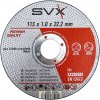 SVXtools Rezný kotúč 115x1x22,2 mm 1151022