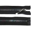 ZIPS kostený šírka 5mm dĺžka 70cm dúhovaná čierna