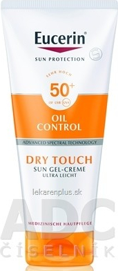 Eucerin Sun Oil Control Dry Touch gél-krém na opaľovanie SPF50+ 200 ml od  26,59 € - Heureka.sk
