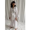 Ľanové kimono Monks White Veľkosť: S