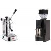 La Pavoni Professional Lusso + Eureka Mignon Zero, BL black