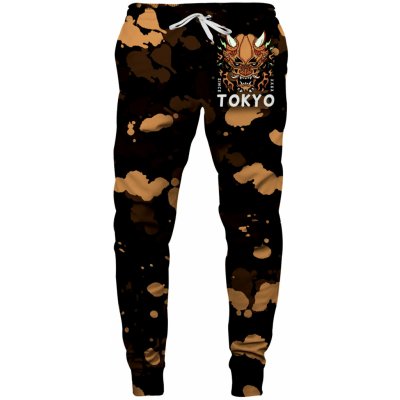 Aloha From Deer Tokyo Oni Yellow Sweatpants SWPN-PC AFD939 Brown