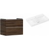 Súprava skrinka Hansgrohe Xelu Q 54030700, umývadlo Hansgrohe Xelu Q 61031450