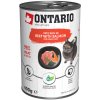 Ontario konzerva hovädzie s lososom ochutené spirulinou 400 g