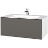 Dreja Umývadlová skrinka VARIANTE SZZ 80 pre úmyvadlo Finon - N01 Biela lesk / N06 Lava