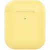 AppleKing matný silikónový obal pre AirPods 1 / 2 - žltý - možnosť vrátiť tovar ZADARMO do 30tich dní