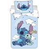 Jerry Fabrics obliečky do postieľky bavlna Disney Lilo a Stitch Clouds baby 100x135 cm + 40x60 cm