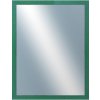 DANTIK - Zrkadlo v rámu, rozmer s rámom 70x90 cm z lišty RETRO zelená (2535)