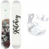 Hatchey Eternity dámsky snowboard + Raven Fastec FT360 white viazanie - 143 cm + S (EU 35-40)