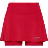 Dievčenské sukne Head Club Basic Skort - Červený (164 cm)
