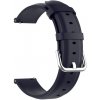 BStrap Leather Lux remienok na Garmin Vivoactive 5, navy blue