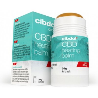 CBD hřejivý balzám 52 mg Cibdol 26 g