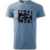 Tachometer 50 - Klasické pánske tričko vyššej gramáže - M ( Denim )