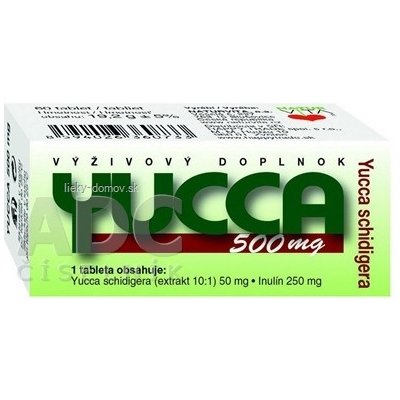 NATURVITA YUCCA 500 mg Yucca shidigera tbl 1x60 ks