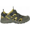 Detské outdoorové sandále VIKING BY NORWAY, ADVENTURE SANDAL 2V Khaki,Žltá 29