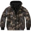 Brandit Windbreaker Frontzip detská bunda darkcamo