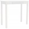 Konzolový stolík, biela, AMYNTAS
