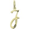 Zlatý prívesok písmeno 