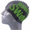 Plavecká čiapka BornToSwim Classic Silicone Čierna/zelená + výmena a vrátenie do 30 dní s poštovným zadarmo