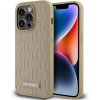 Karl Lagerfeld puzdro plastové Apple iPhone 15 Pro Max KLHMP15XPKHPORPE béžové