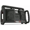 PerfectPro ROCKBULL čierna / Aku stavebné rádio / 4.0Ah / FM / DAB+ / AUX / BT / USB (RB2)