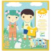 DJECO Odnímateľné samolepky: Návyky obliekania