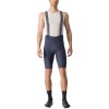 Castelli Espresso bibshort, Twilight blue Veľkosť: S Pohodlné letné cyklo kraťasy s trakmi