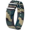 Remienok Hirsch Rush NATO - zelená kamufláž - 20 mm + 5 rokov záruka a darček ZADARMO