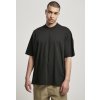 Oversized mock Neck Tee black čierna | šedá L Urban Classics 4053838876718
