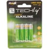Techly High Energy AAA / R03 Baterie 4 ks.