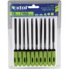 Sada pilníkov EXTOL CRAFT 8801 10ks